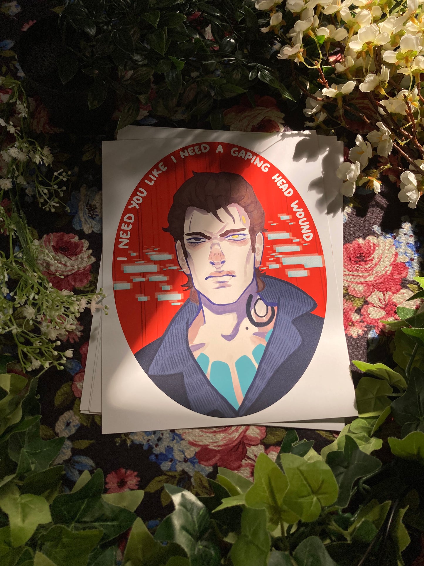 Rhys Portrait Print!