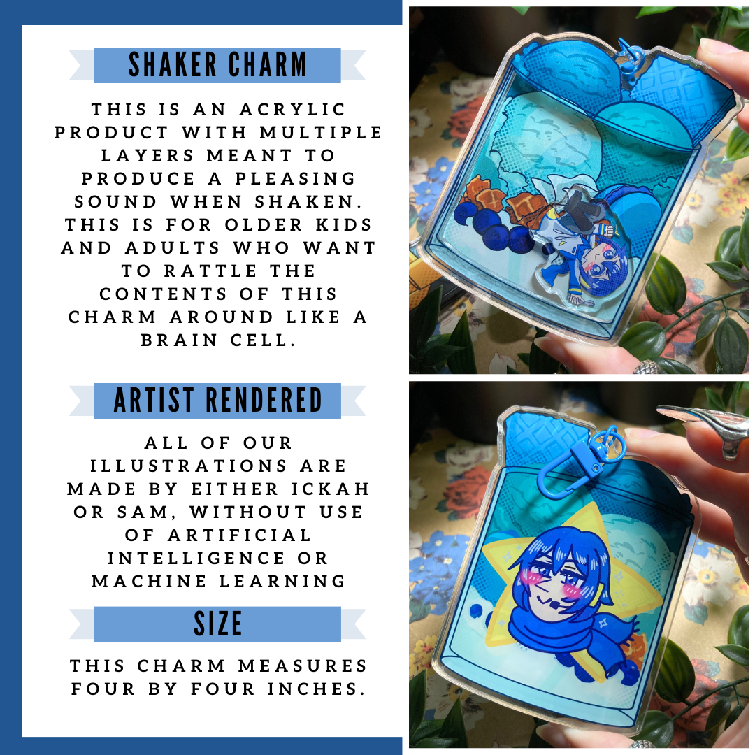 Y2K VTuber Shaker Charms!