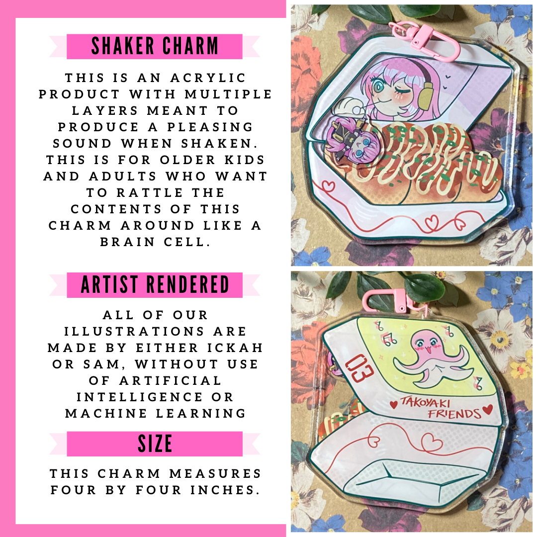 Y2K VTuber Shaker Charms!