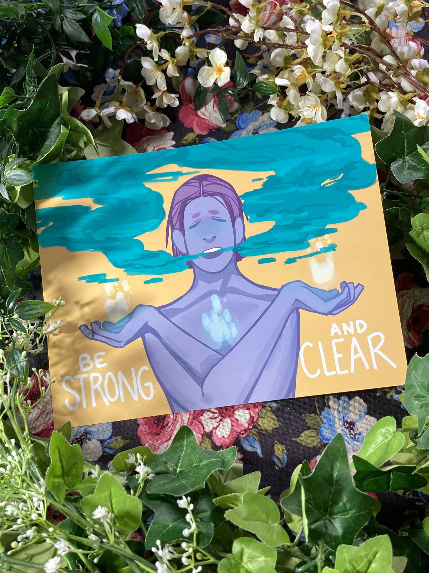 Be Strong And Clear Print!