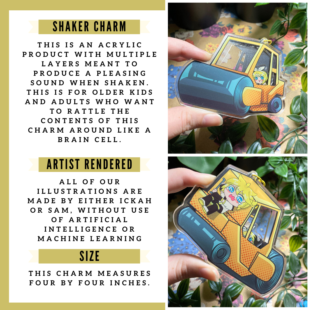 Y2K VTuber Shaker Charms!