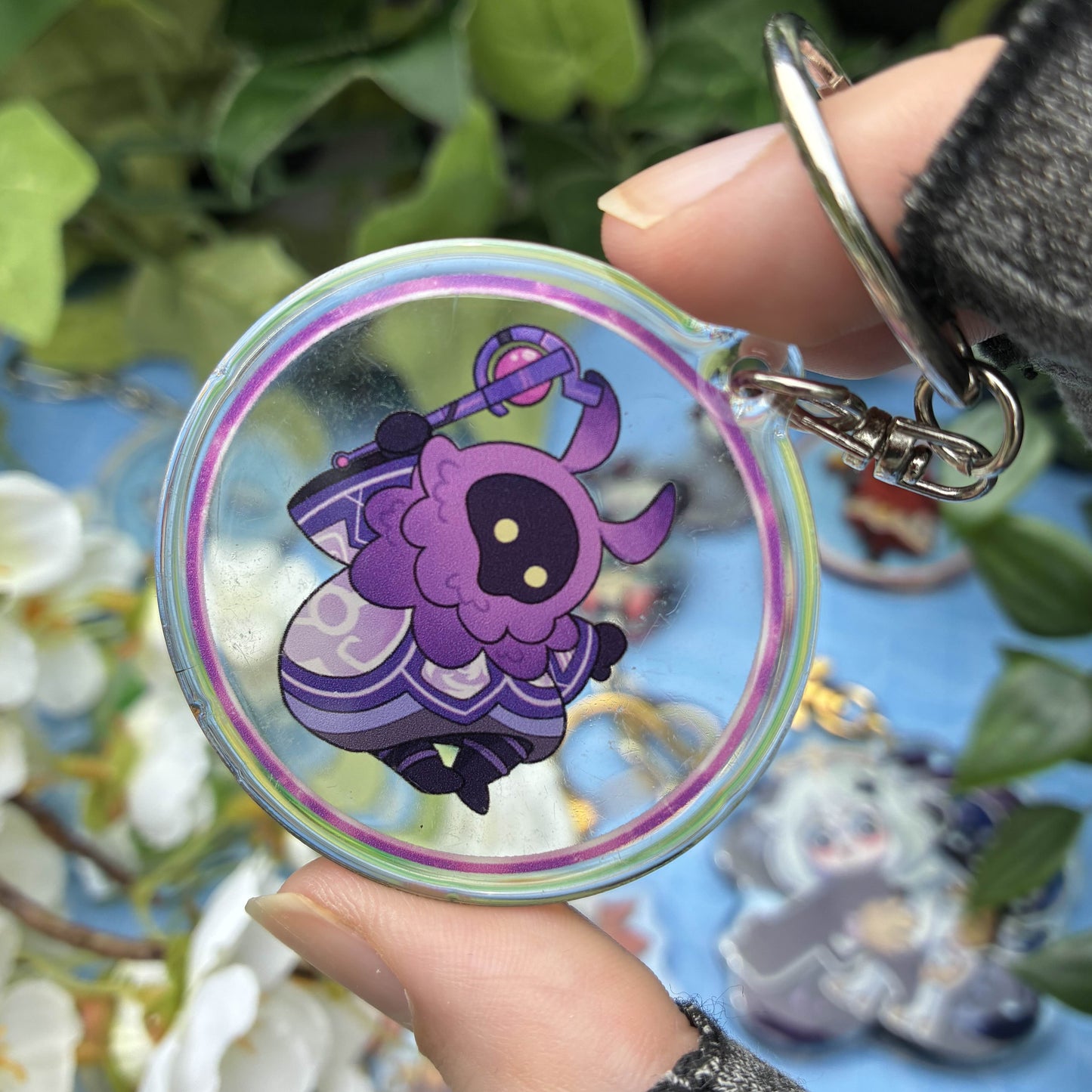 Fuzzy Mage Friends Epoxy Charms!