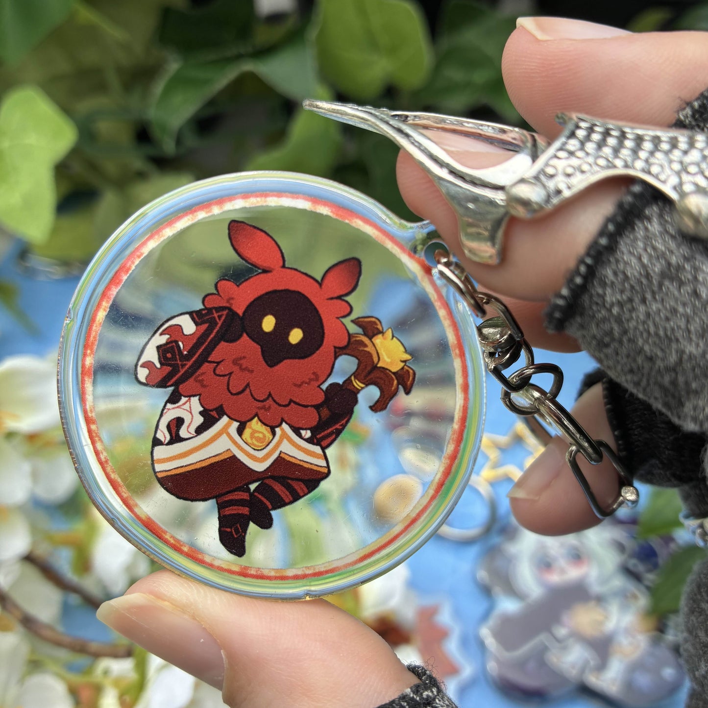 Fuzzy Mage Friends Epoxy Charms!
