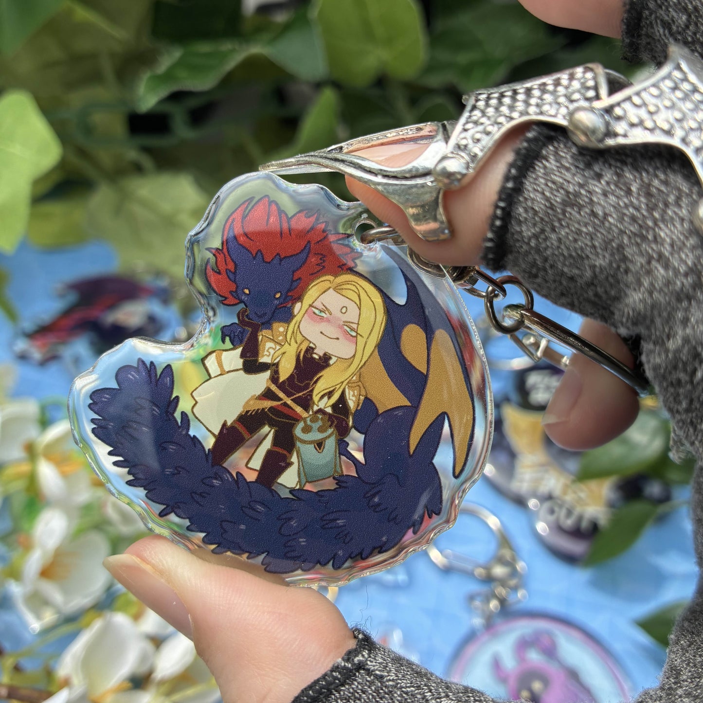Fourteen Fantasy Epoxy Charms!