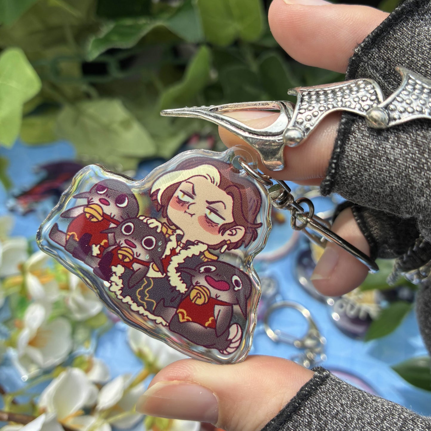 Fourteen Fantasy Epoxy Charms!