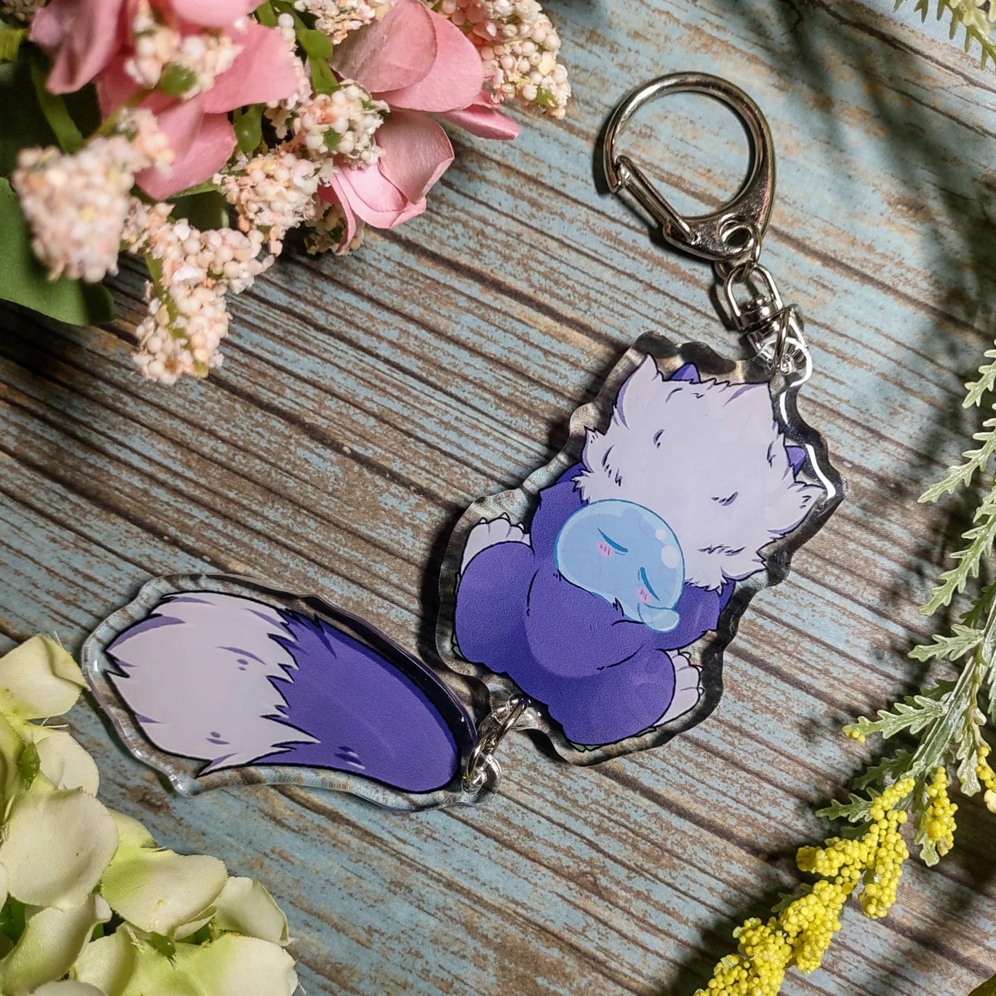 Isekai Wolf Friend Dangly Charm!