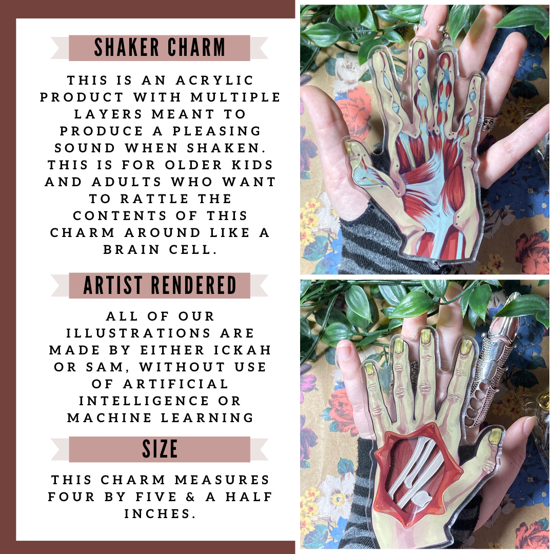 Hand Shaker Charm!