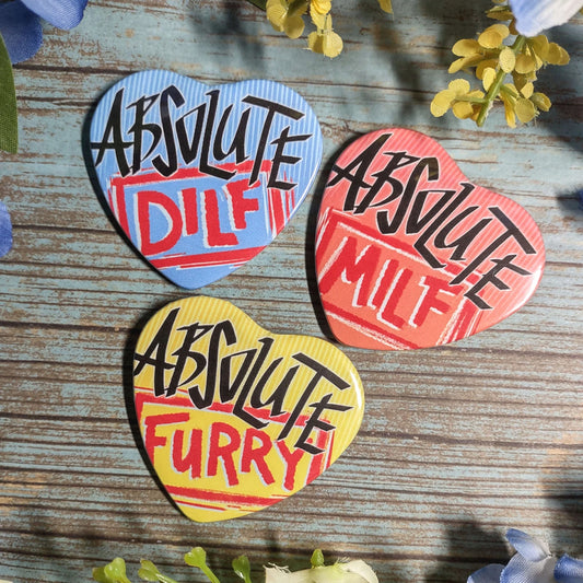 'Absolute' Heart Buttons!