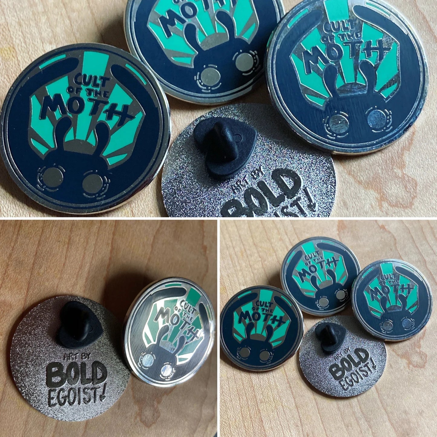 'Cult of the Moth' Enamel Pin!