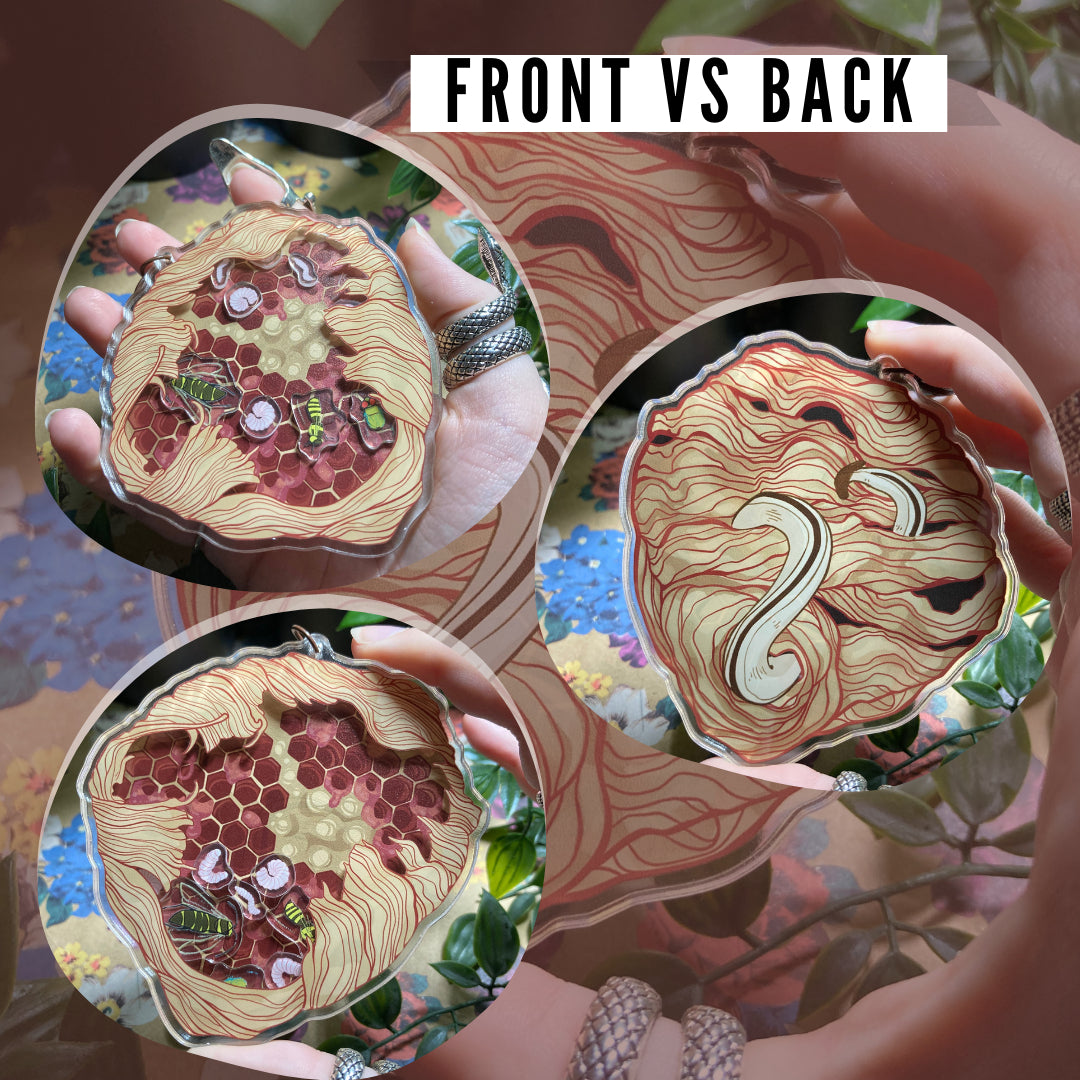 PREORDER: "Wasps Nest" Shaker Charm!