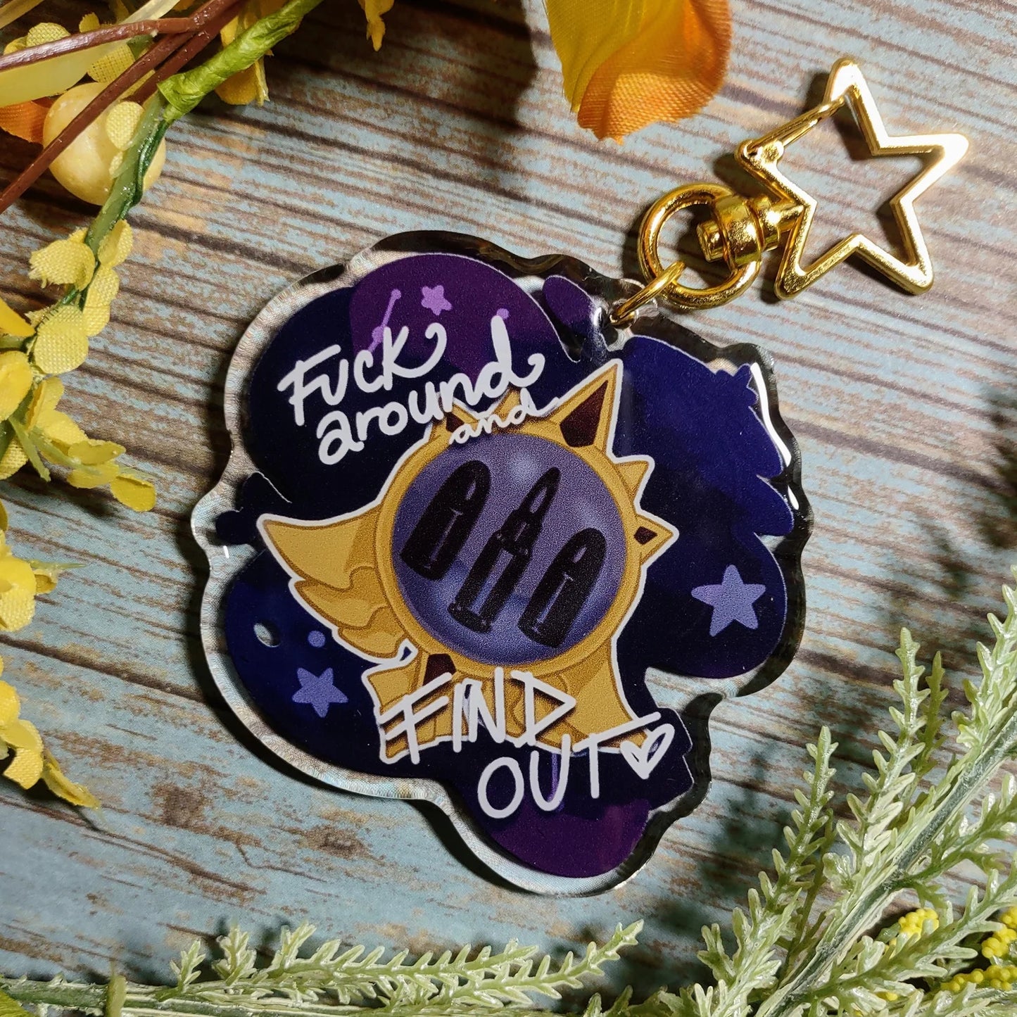 Emergency Food NPC 2.5" Epoxy Charm!