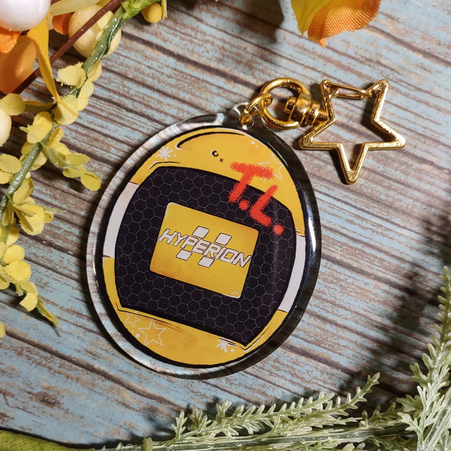 'Jackagotchi' Double-Sided Epoxy Charm!