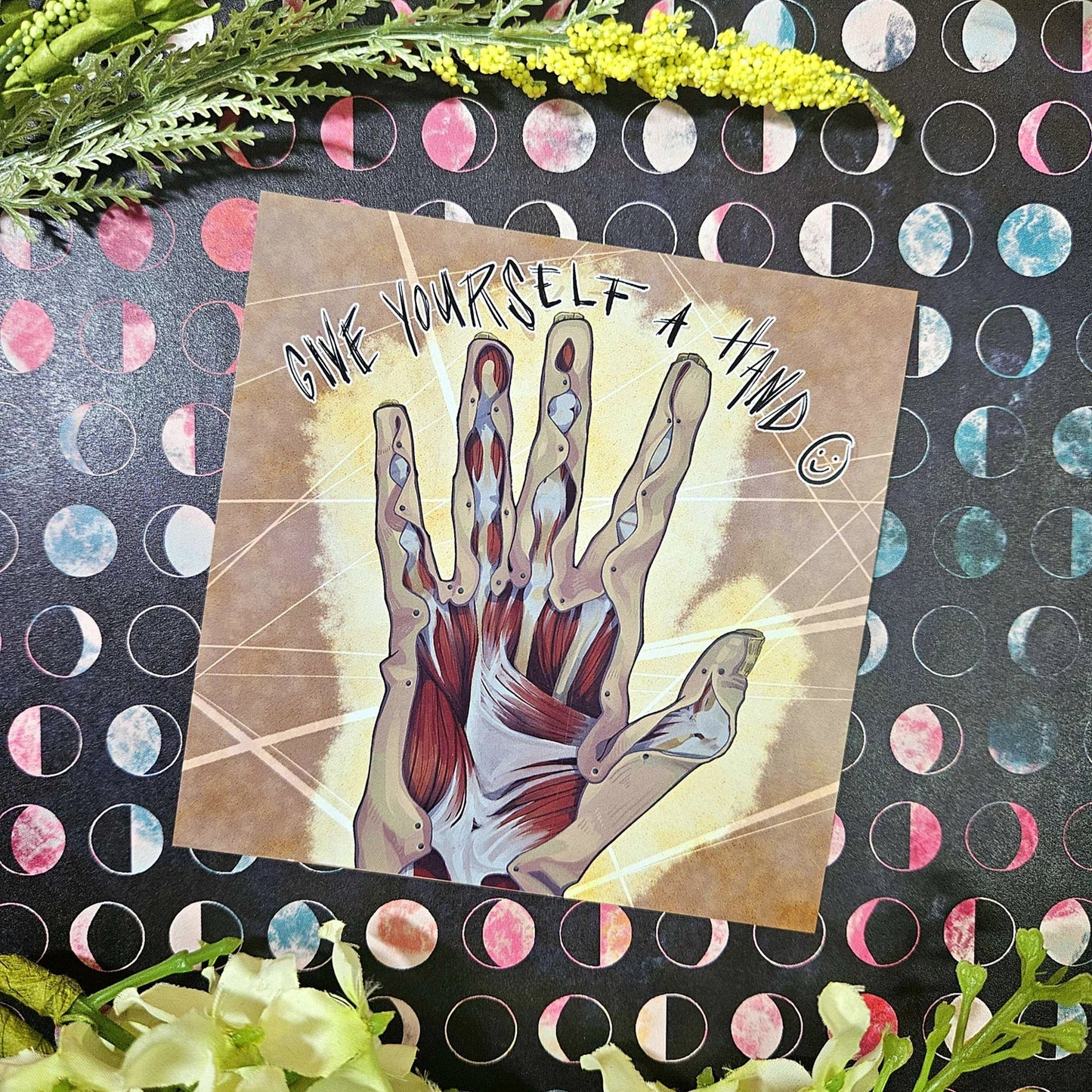 "Give Yourself A Hand" Mini Print!