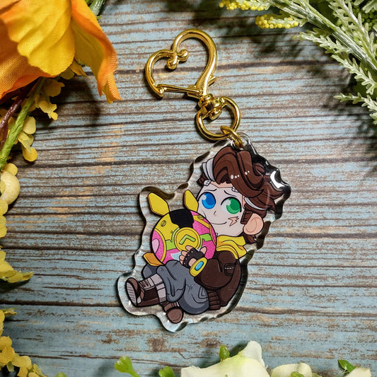 Tim & Rhysball 2.5" Epoxy Charm