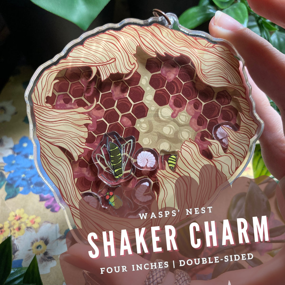 PREORDER: "Wasps Nest" Shaker Charm!