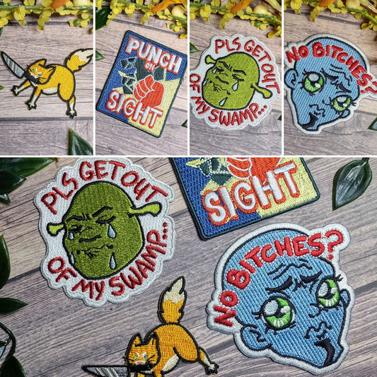 Iron-On Patches!