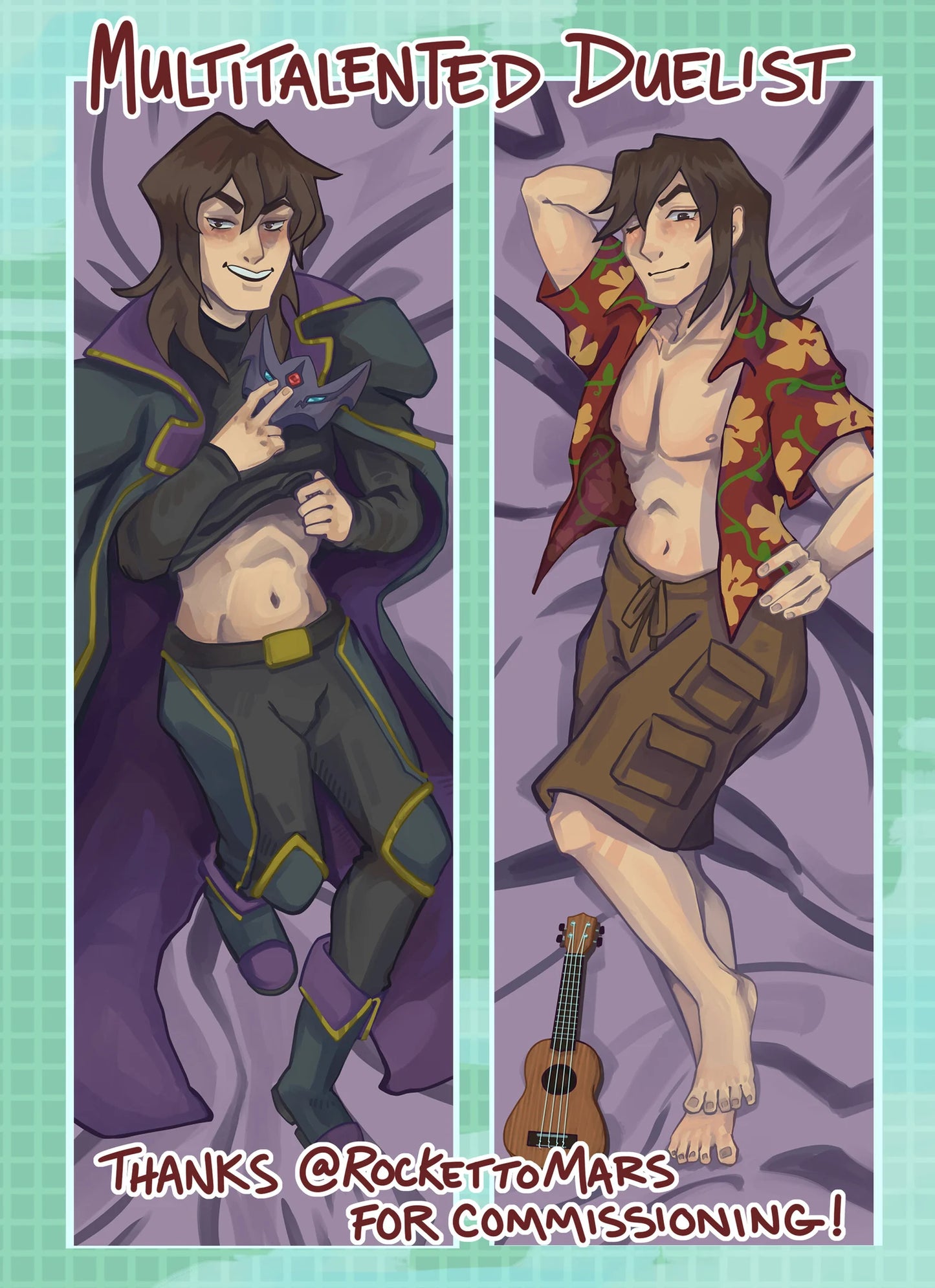 Multitalented Duelist Dakimakura!