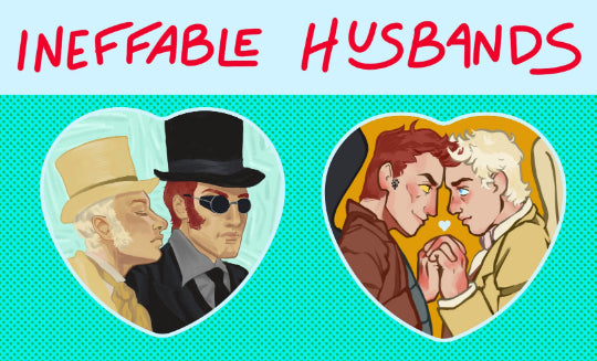 Ineffable Husbands Heart Buttons!