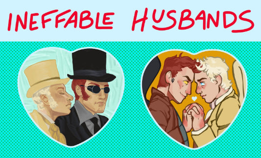 Ineffable Husbands Heart Buttons!