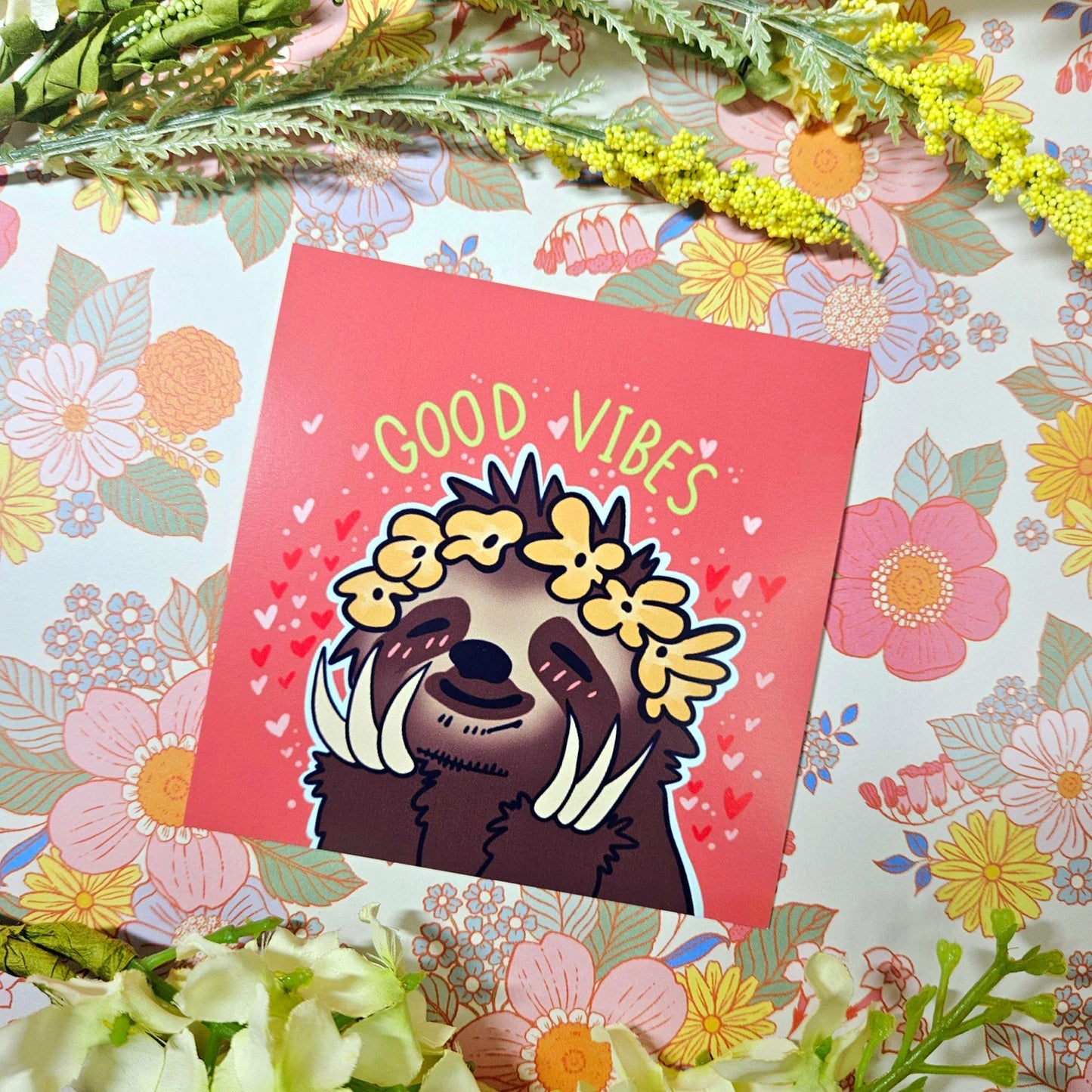 "Good Vibes" Mini Print!