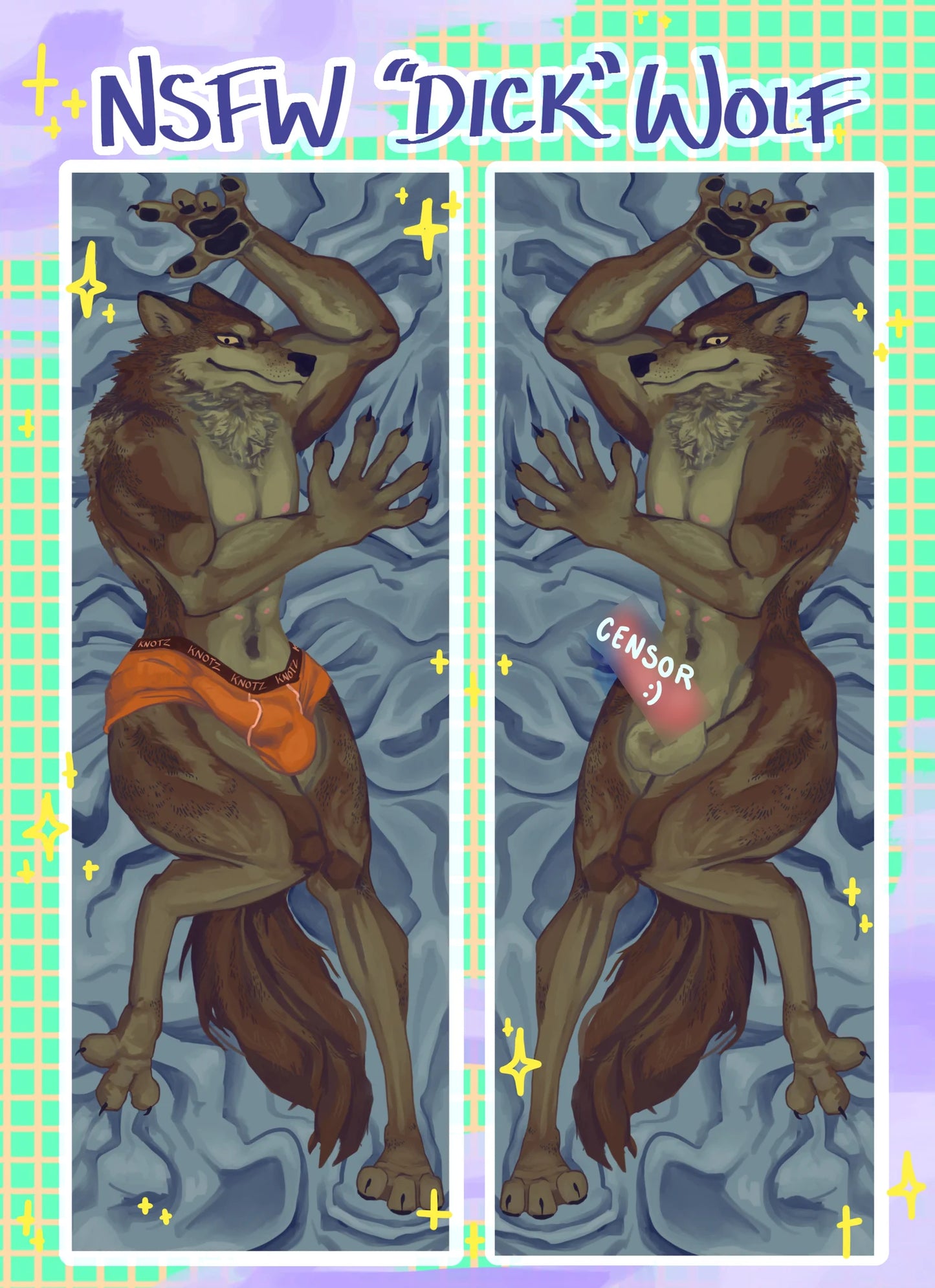 Wolfy Dakimakura!
