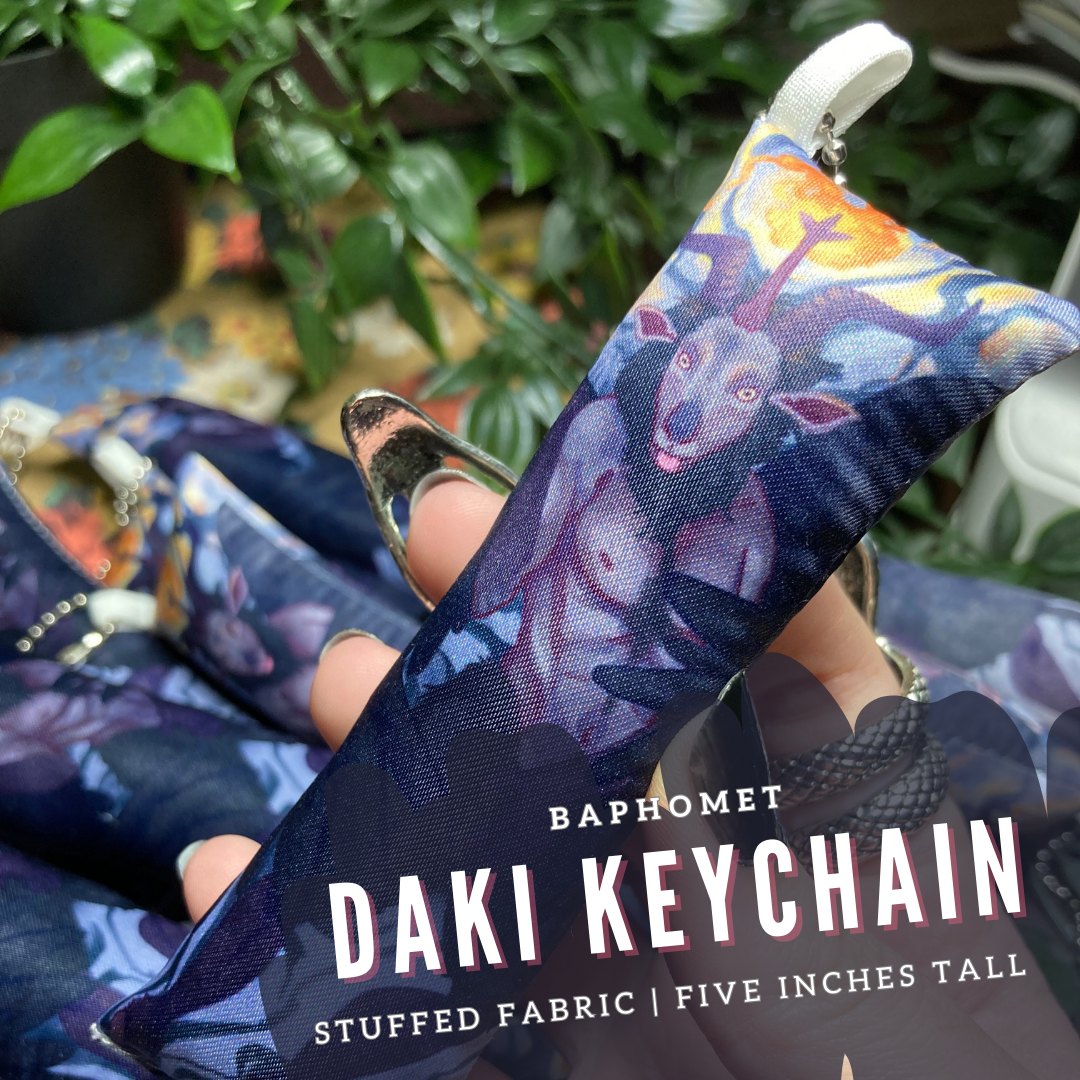 Baphomet Daki Keychain!