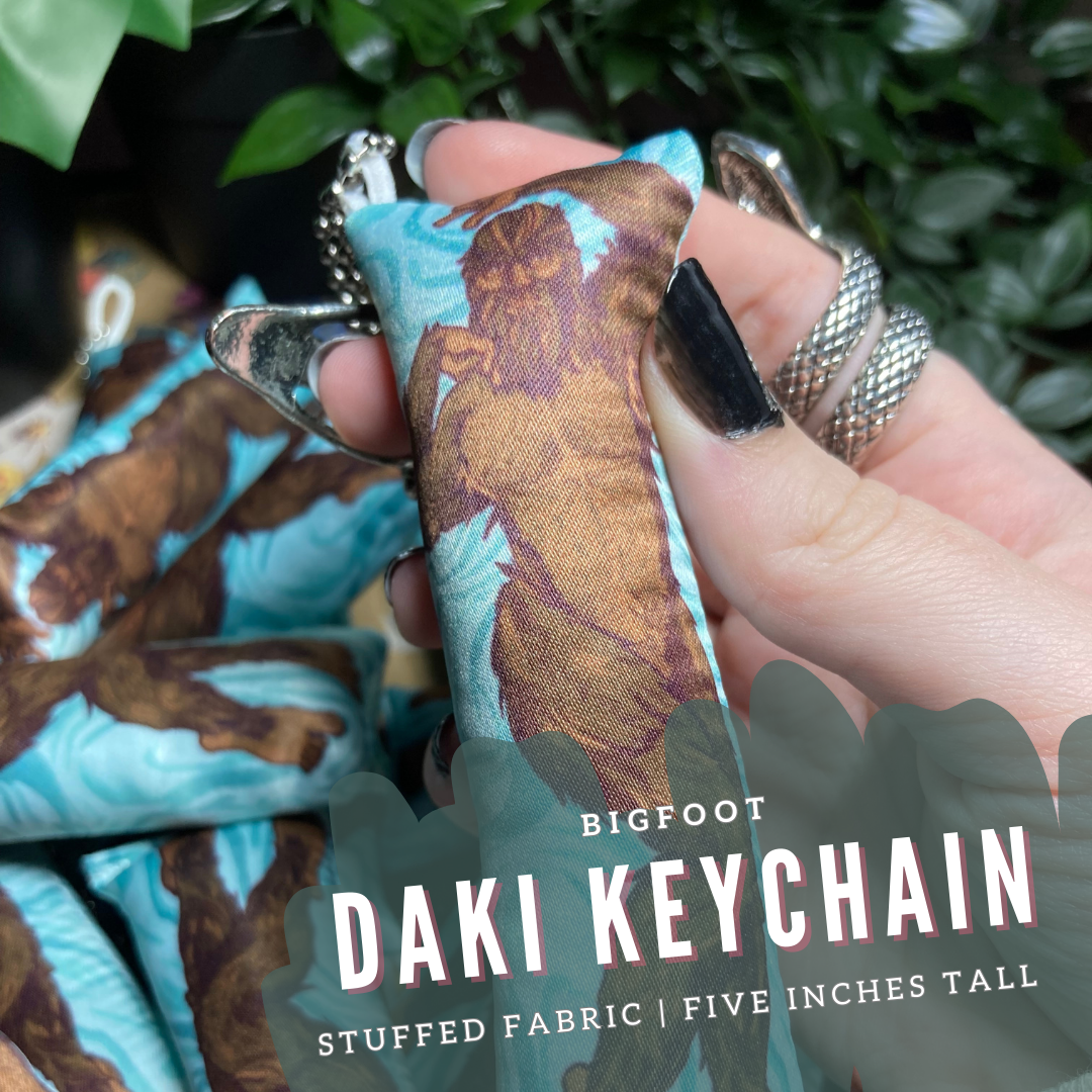 Bigfoot Daki Keychain!