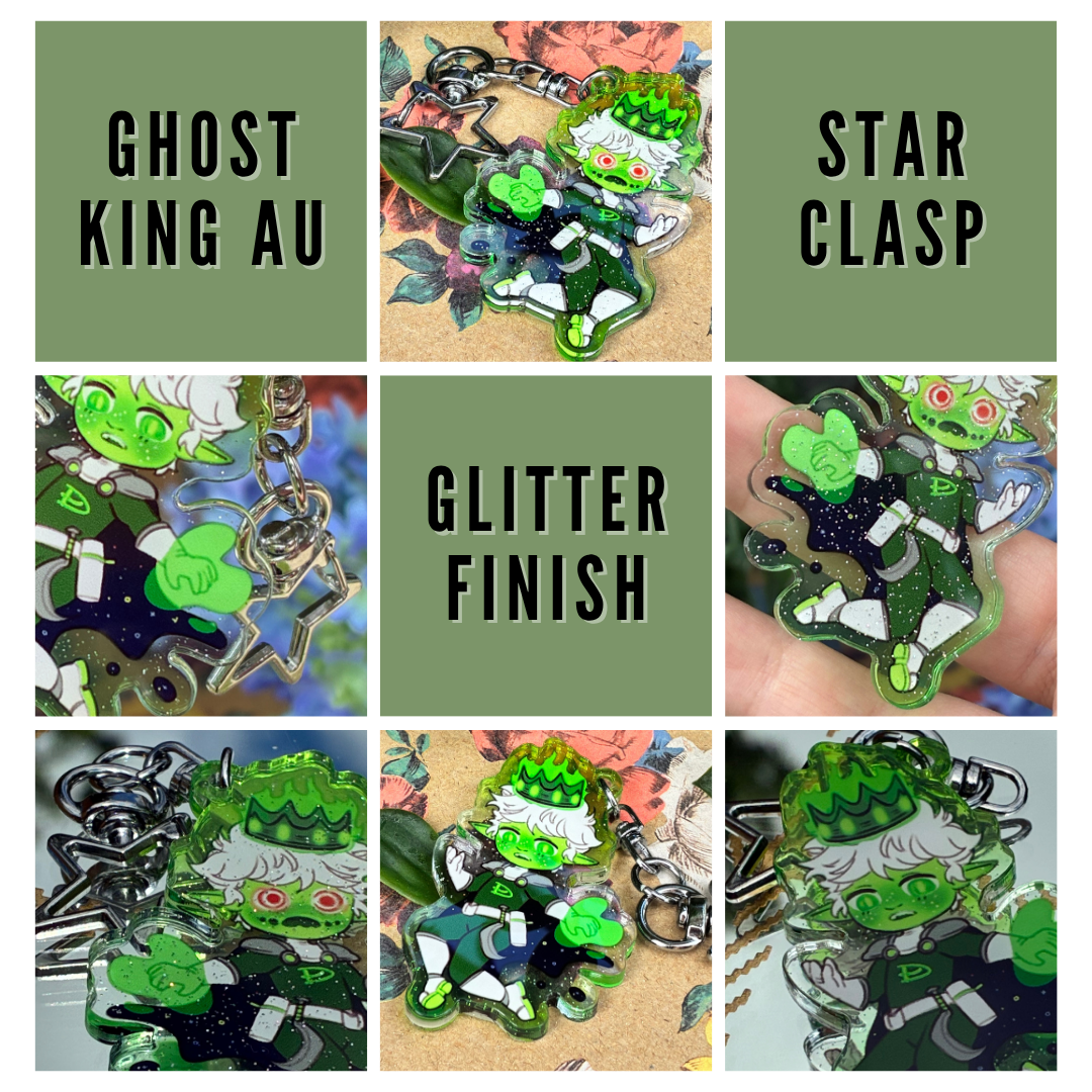Ghost Boy Acrylic Charms!