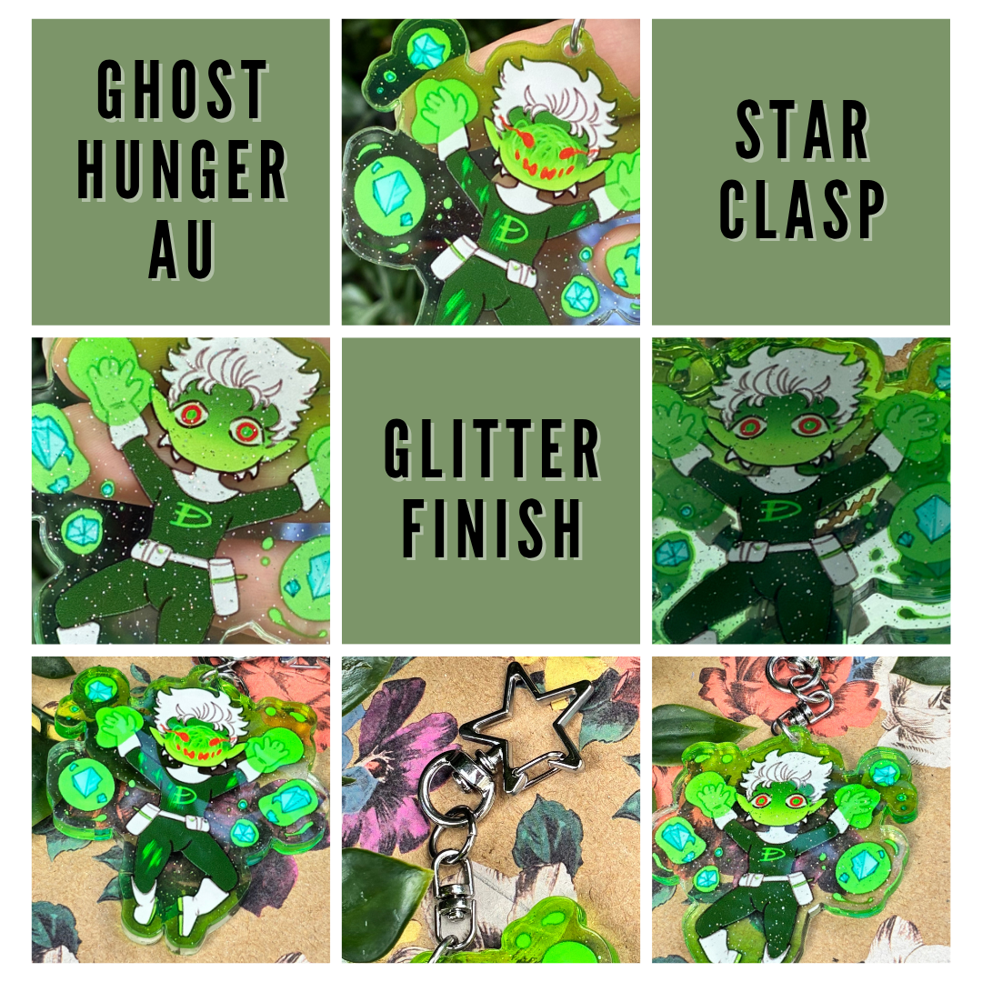 Ghost Boy Acrylic Charms!