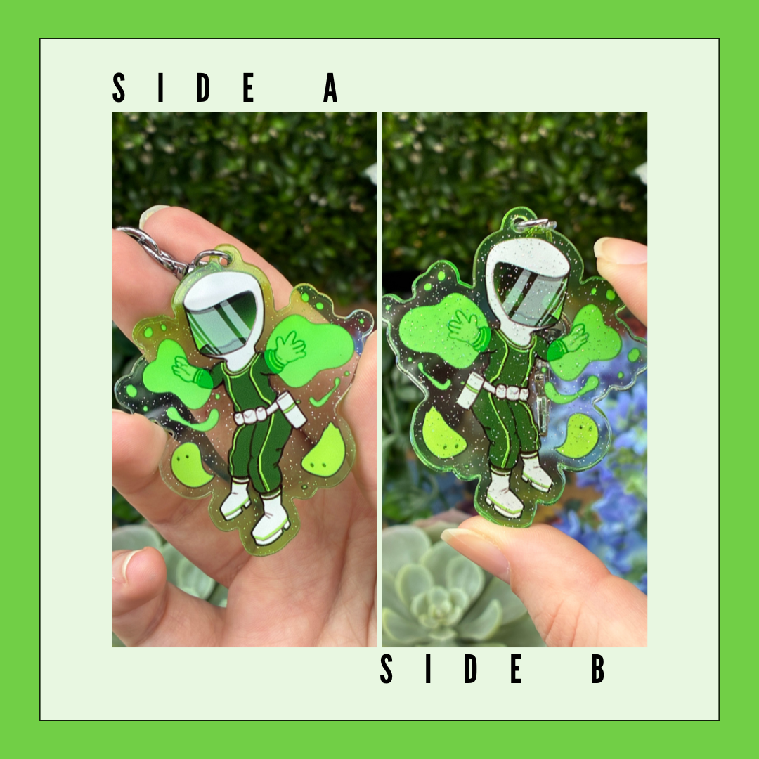 Ghost Boy Acrylic Charms!