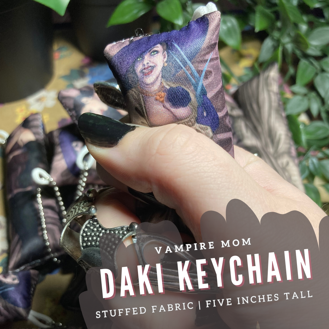 Vampire Mom Daki Keychain!