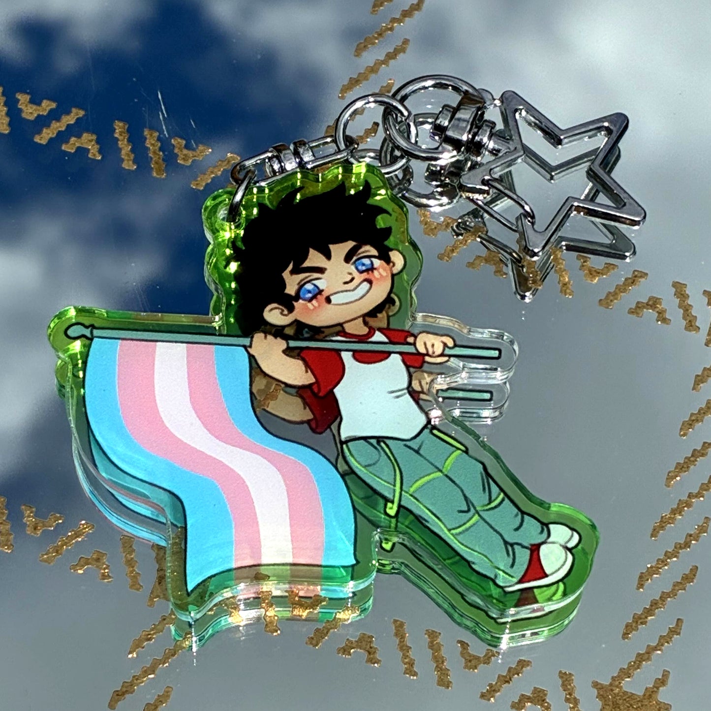 Ghost Boy Acrylic Charms!
