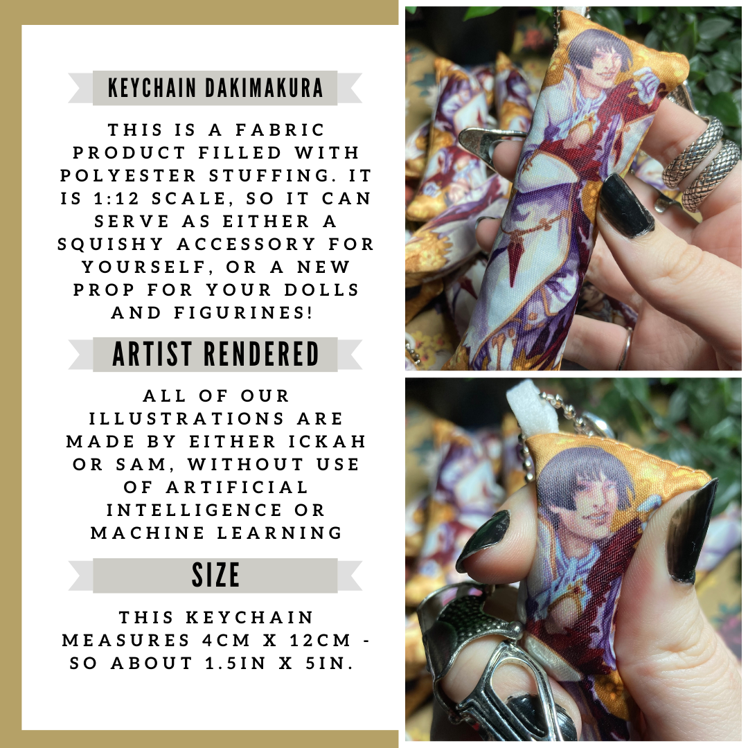 Unhinged & Depressed Nihilist Daki Keychain!