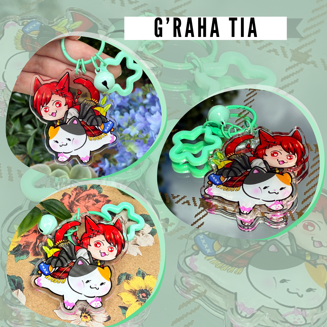 Catboys on Fat Cats Acrylic Charms!
