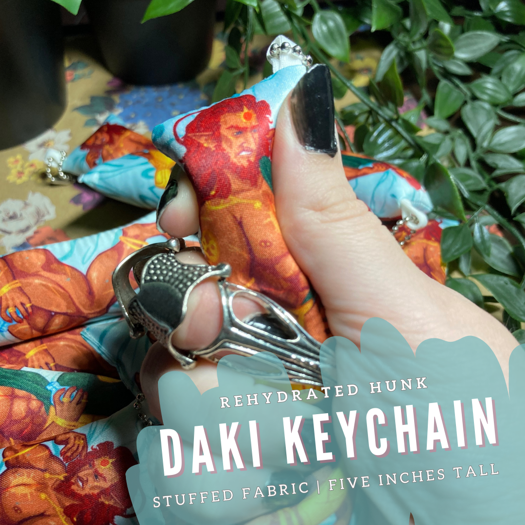 Rehydrated Hunk Daki Keychain!