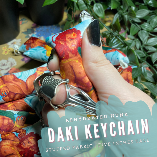 Rehydrated Hunk Daki Keychain!