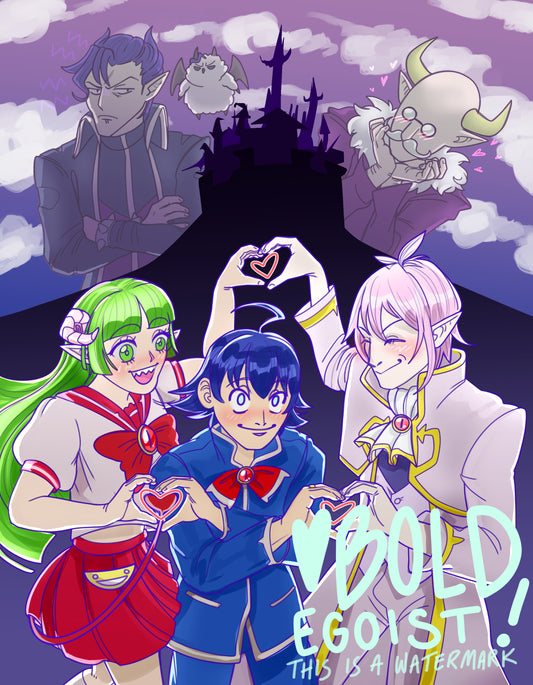 Demon School Friends Print!