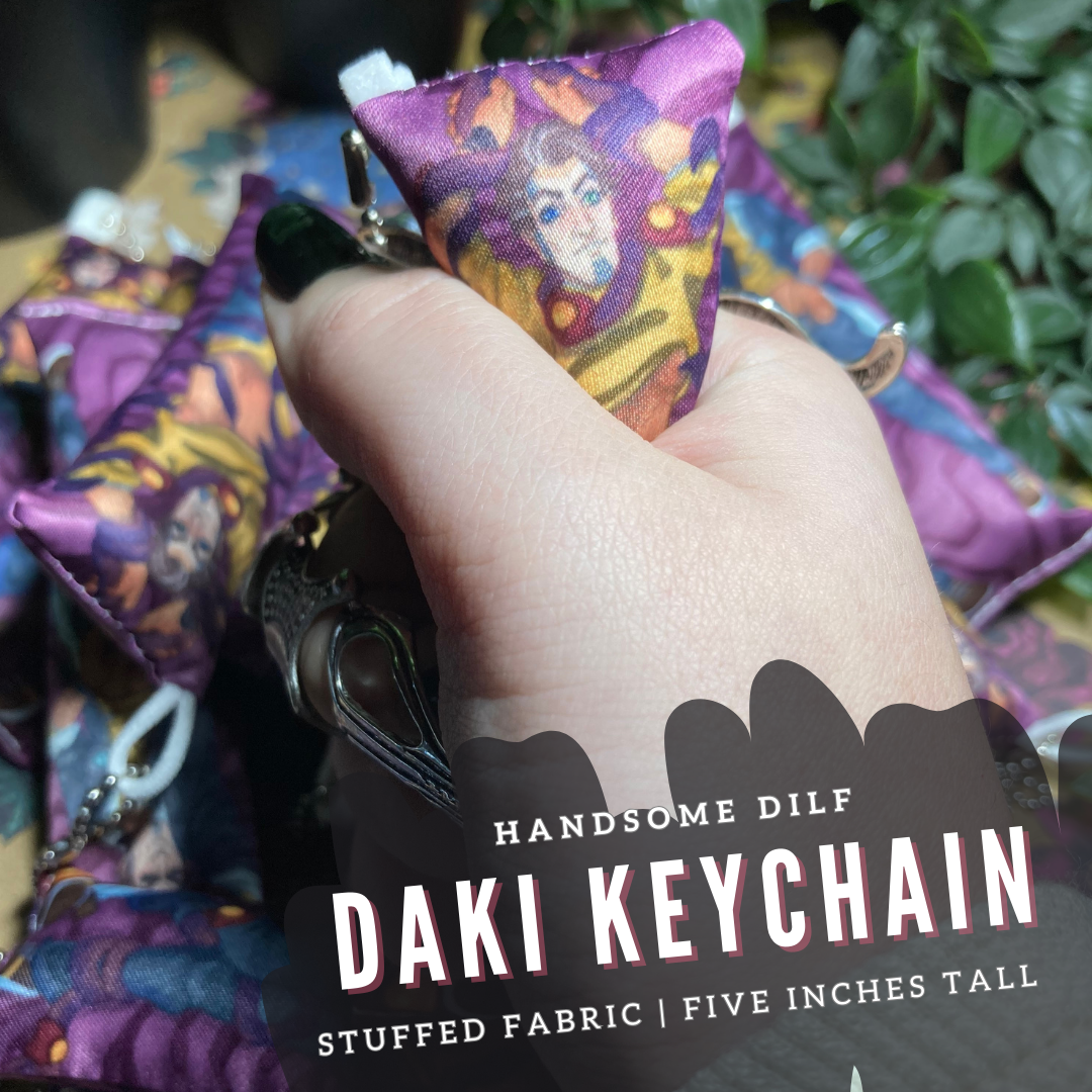 Handsome Dilf Daki Keychain!