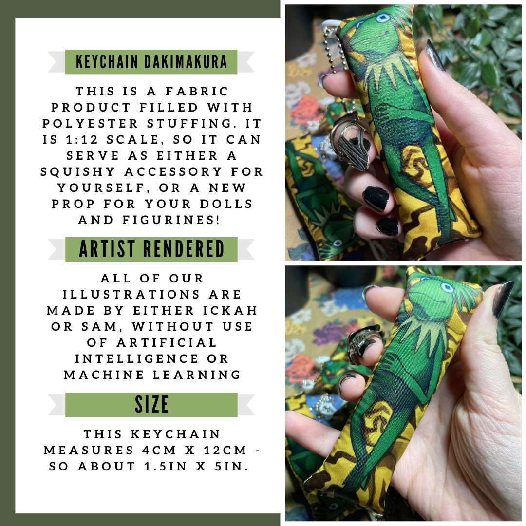 Froggy Friend Daki Keychain!