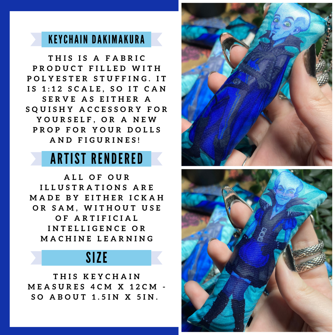 Supervillian Daki Keychain!