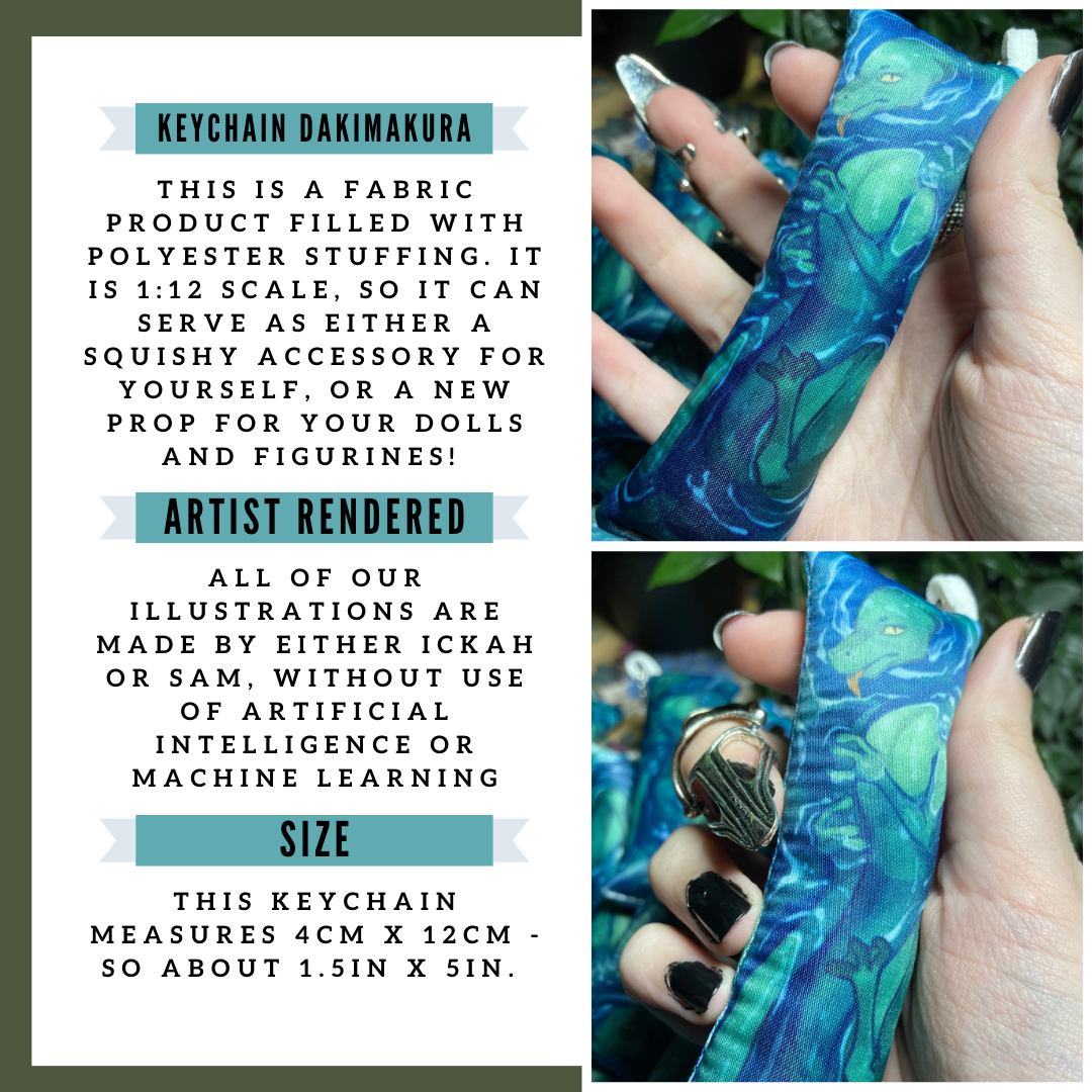 Loch Ness Monster Daki Keychain!