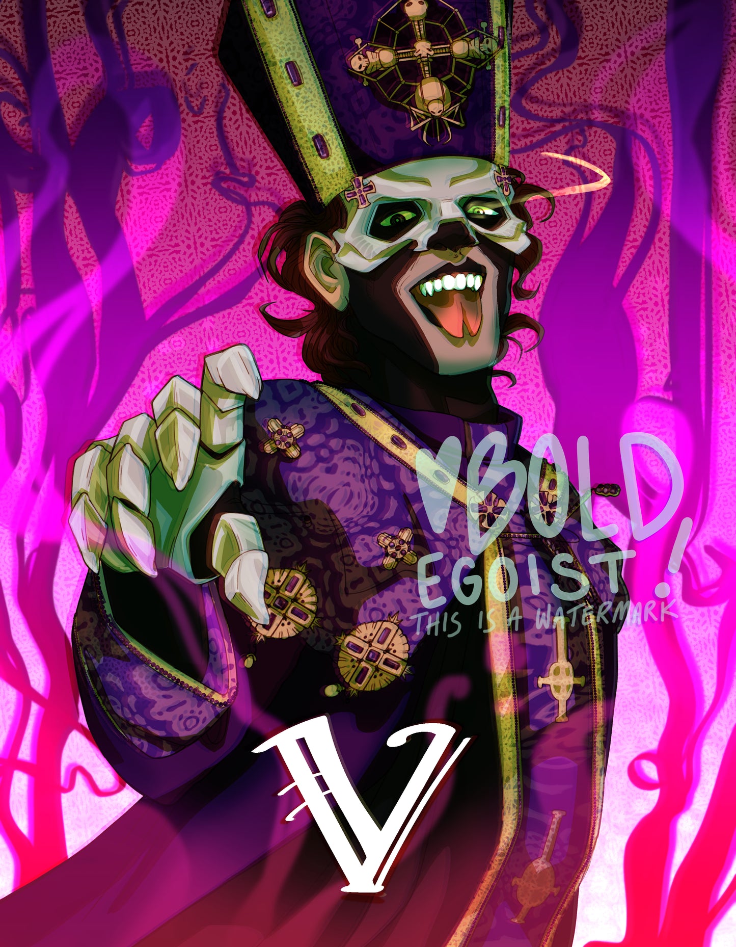 Papa V Print!