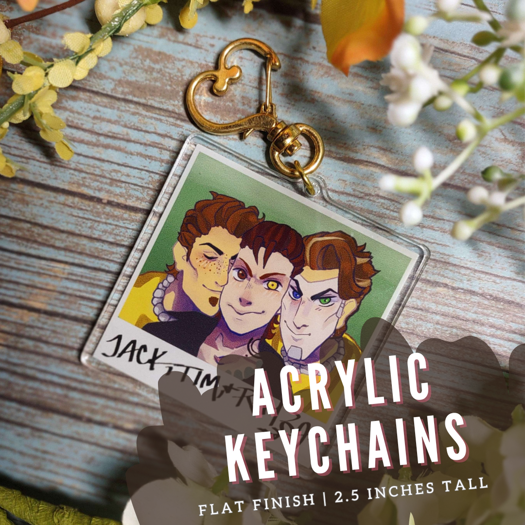 Rhackothy Polaroid Acrylic Charm!