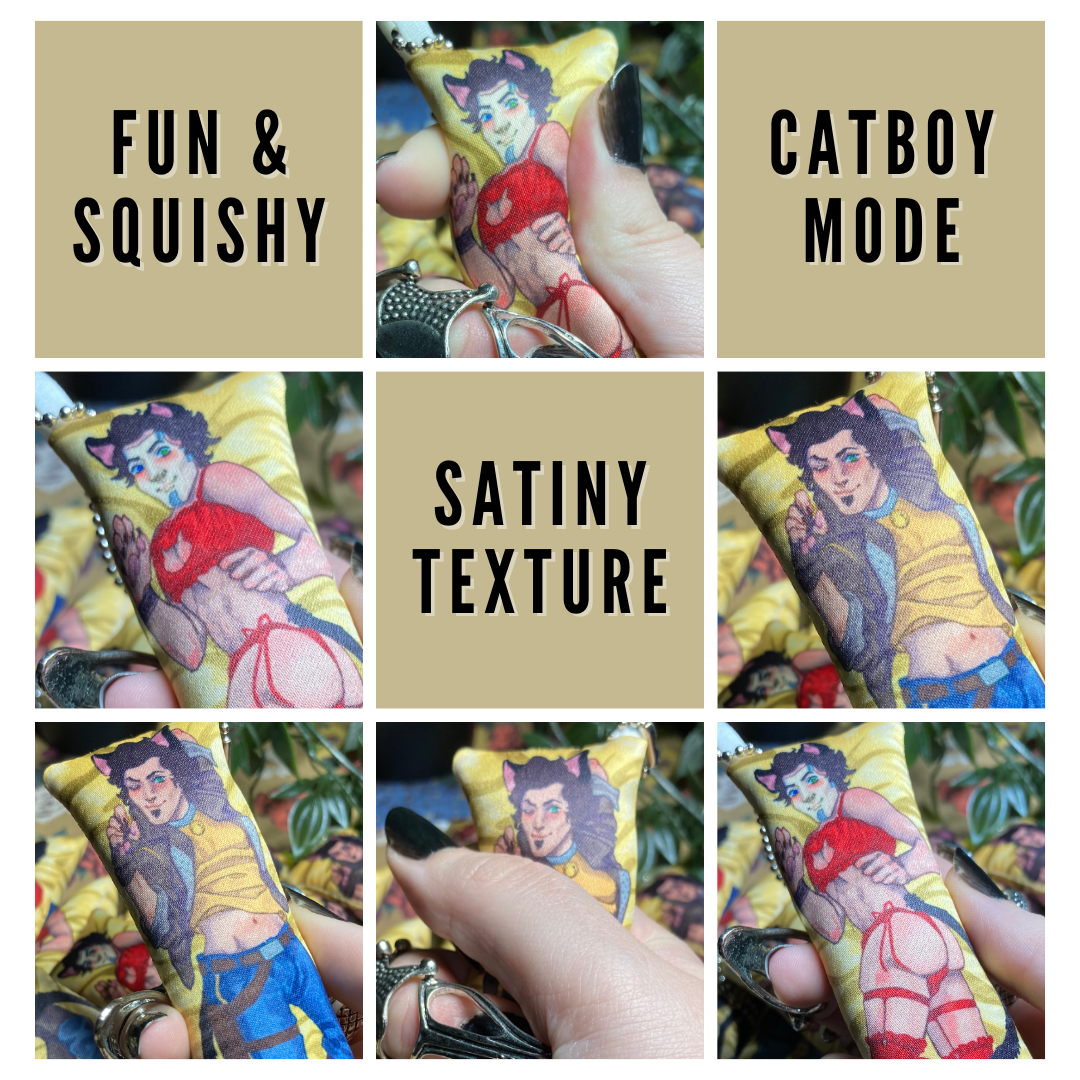 Catboy Doppelman Daki Keychain!