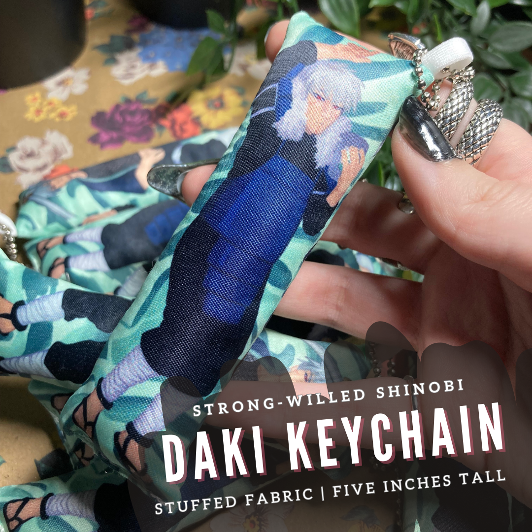 Strong-Willed Shinobi Daki Keychain!