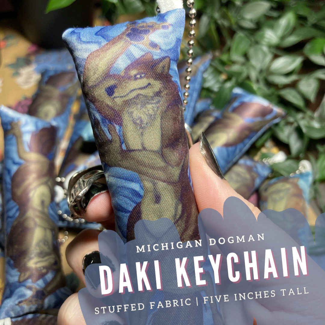 Wolfy Daki Keychain!