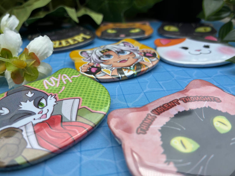 Cat Buttons!