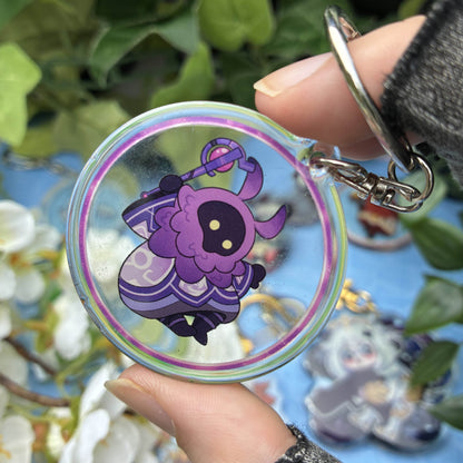 Fuzzy Mage Friends Epoxy Charms!