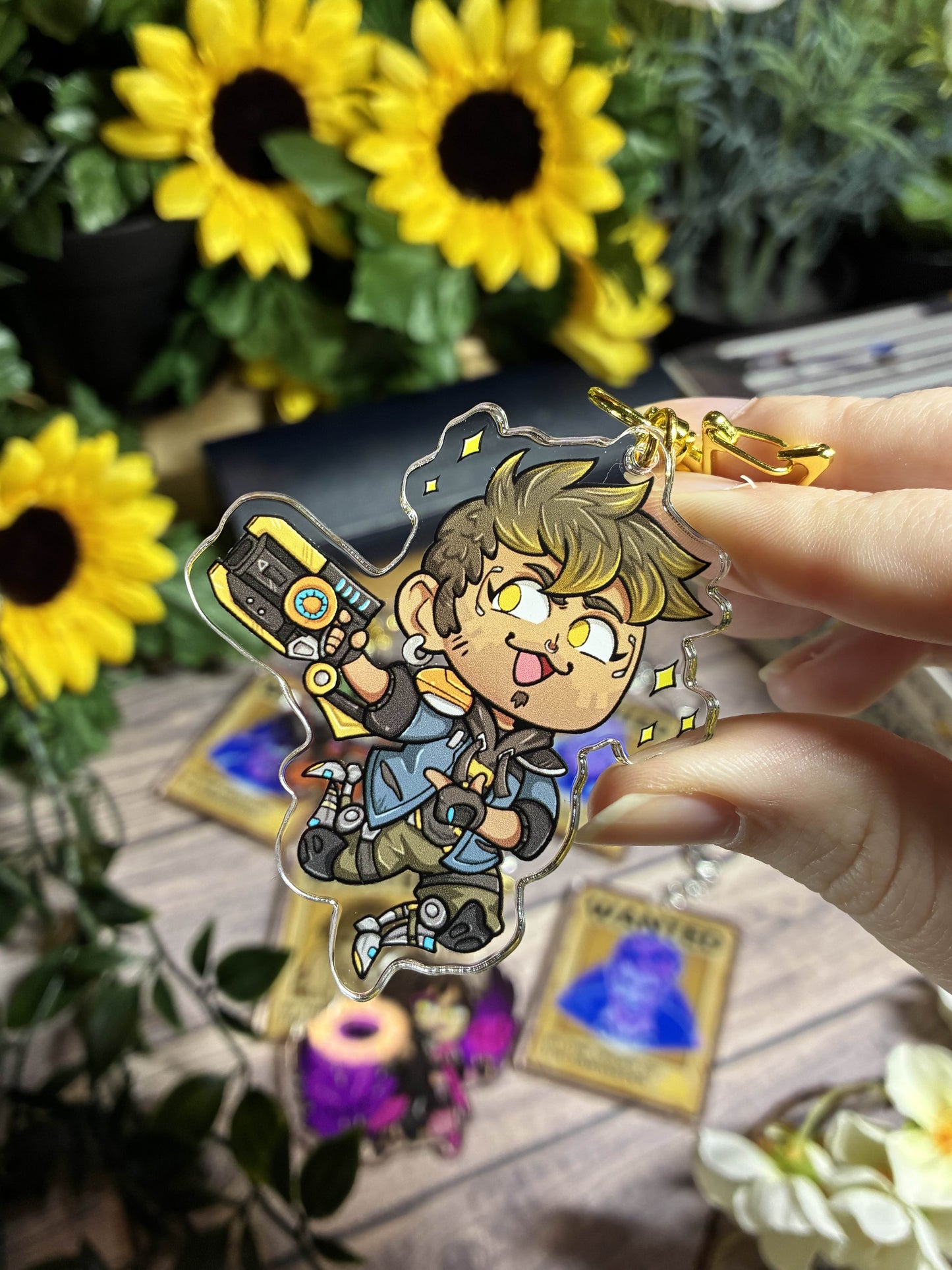 Edgylands Four Hunters Acrylic Charms!