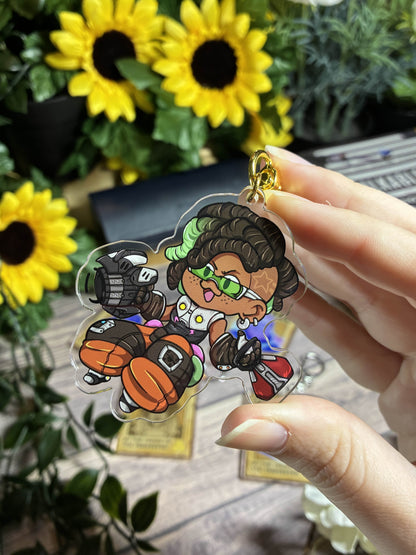 Edgylands Four Hunters Acrylic Charms!